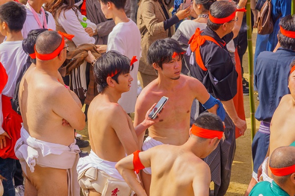 Fundoshi là trang phục truyền thống của nam giới Nhật Bản