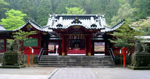Đền Hakone có bề dày lịch sử gia tộc samurai 