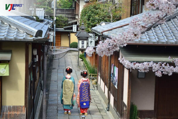 Địa điểm du lịch Nhật Bản phố cổ Gion