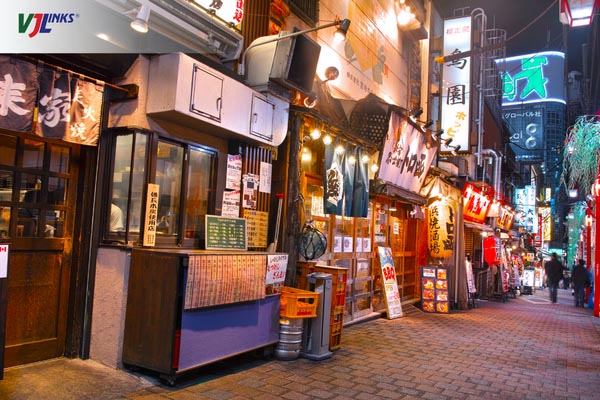 Phố ẩm thực Yokocho – Tokyo