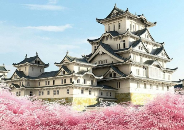 Mùa xuân là thời điểm tuyệt vời để tham quan lâu đài Nhật Bản Himeji