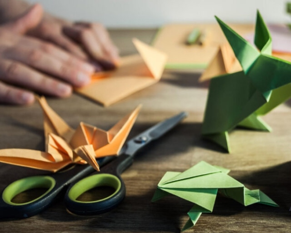 Nghệ thuật gấp giấy origami đã phát triển được hàng trăm năm qua