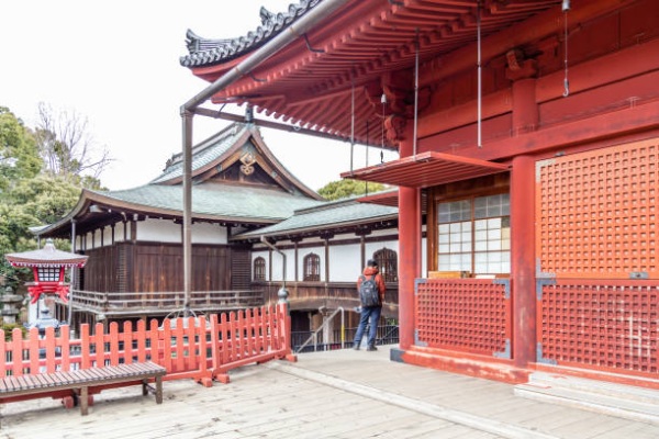 Chùa Kiyomizu Kannon là một trong những công trình còn nguyên vẹn của chùa Kaneiji 