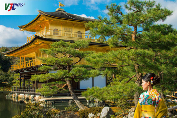 Kinkakuji chùa vàng Nhật Bản