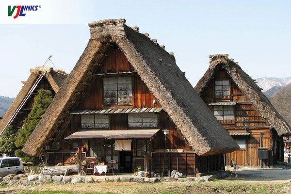 Kiến trúc cổ Gassho Zukuri độc đáo