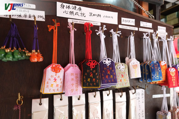 Các loại bùa hộ mệnh Omamori phổ biến tại Nhật
