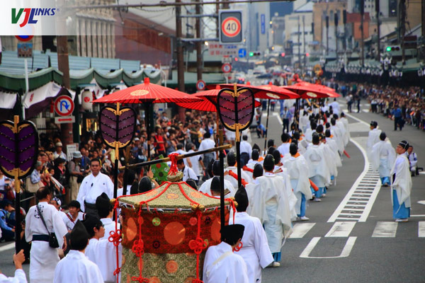 Sự ra đời của lễ hội Gion ở Nhật Bản