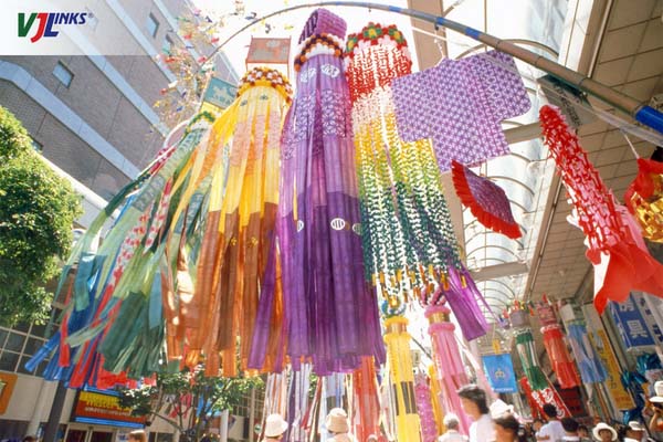Sendai là nơi có Tanabata Matsuri nổi tiếng nhất Nhật Bản