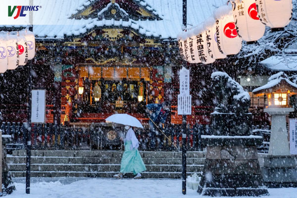 Mùa đông tại Nhật Bản kéo dài khoảng 3 tháng (từ tháng 12 đến tháng 2 năm sau)