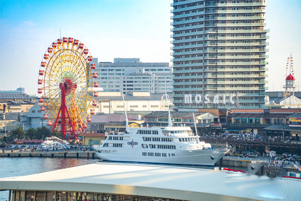 Kobe Harborland khu phức hợp mua sắm nổi tiếng của thành phố Kobe